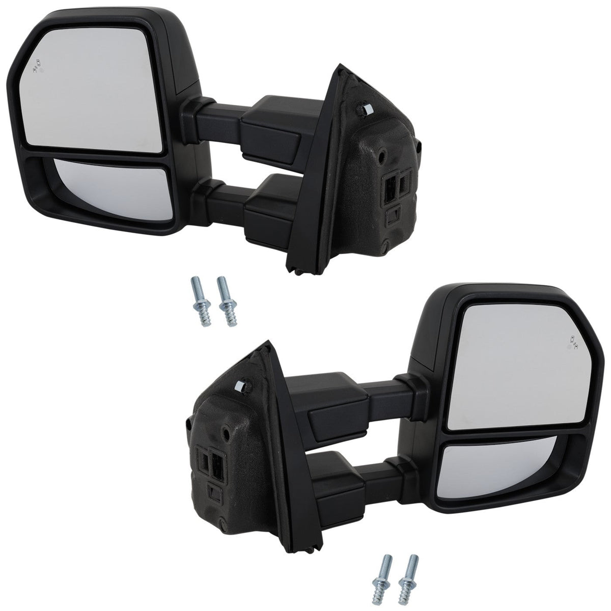 2020-2022 Ford F250 F350 F450 Mirror Set - Power Adjust and Fold