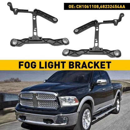Front Bumper Side Support Fog Lamp Brackets for Ram 1500 (2013–2018)