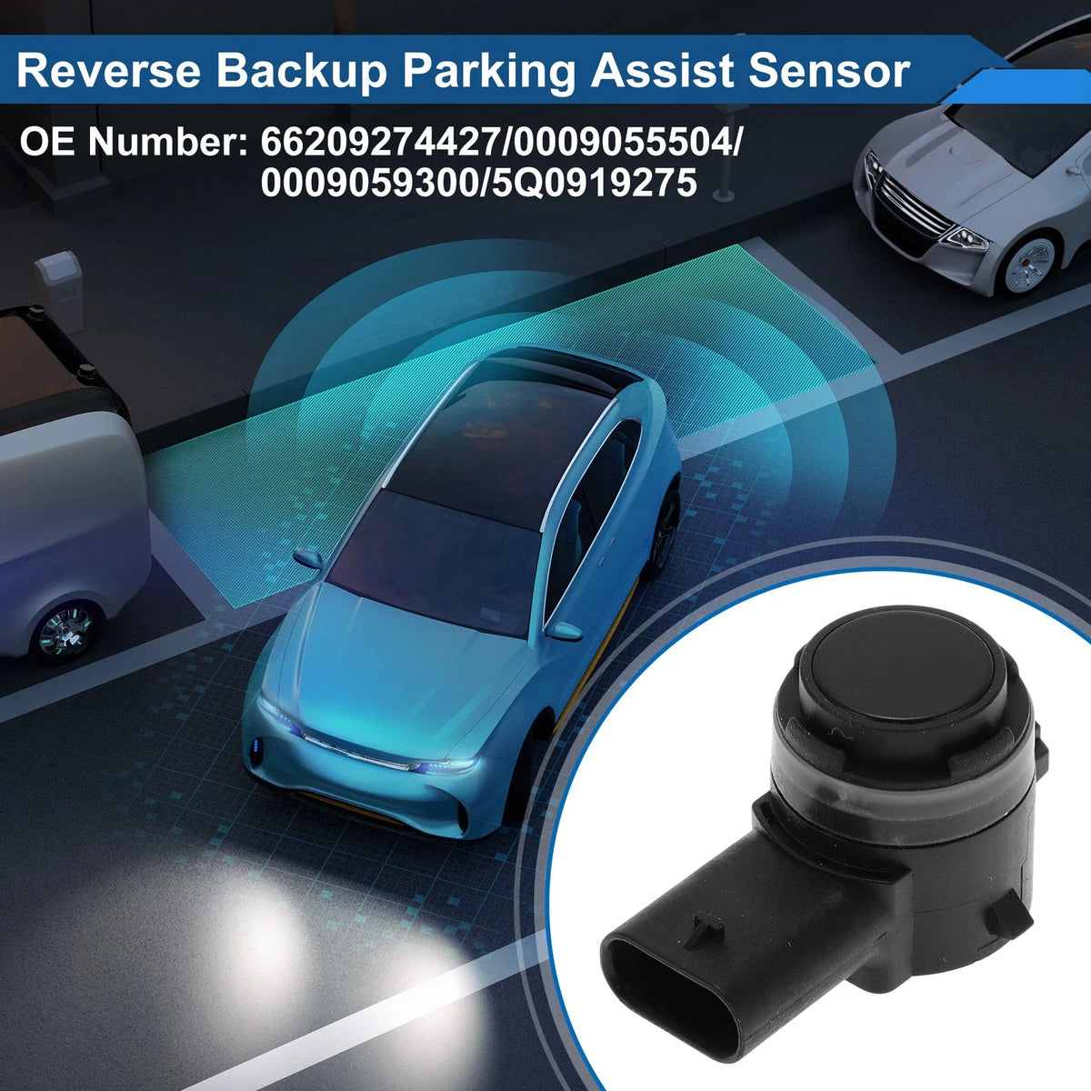 Reverse Backup Parking Sensor for Audi A3 1.4 TFSI (2013–2016) No.66209274427