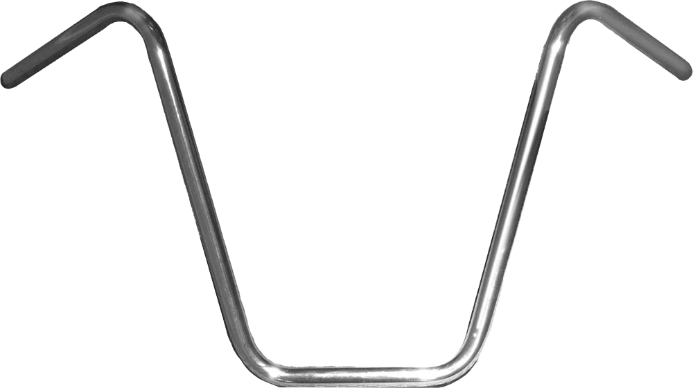 7/8" Handlebar Ape Hanger for Motorcycle (16" Rise, Chrome)