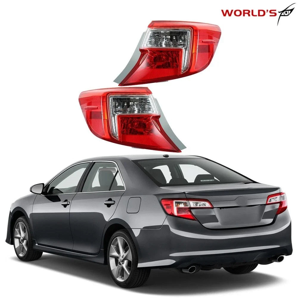 Pair of Tail Lights for Toyota Camry (2012–2014)