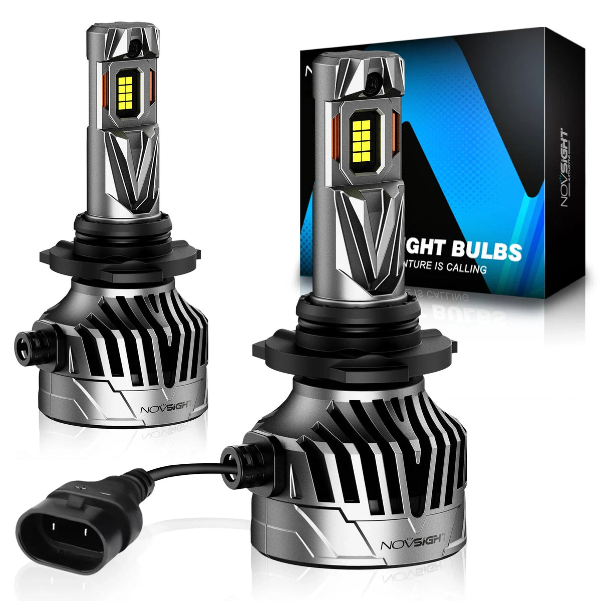 2X LED Headlight Bulbs HB4 9006 Kit for Low Beam 30000LM 130W 6500K