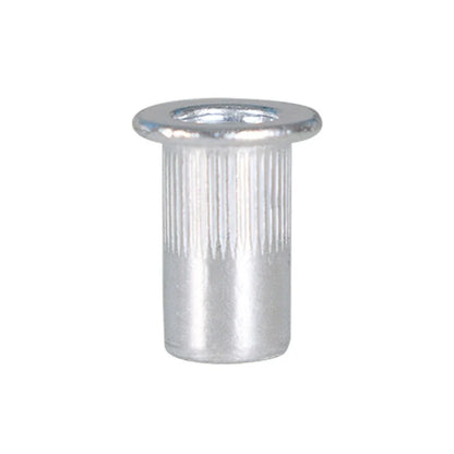 100 Pcs Nut Inserts Aluminum Rivet Nuts for Diverse Applications
