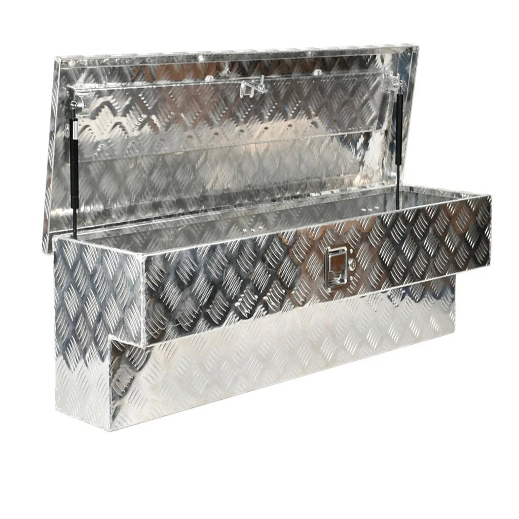60"x13"x14.5" Aluminium Tool Box for Pickup Truck with Lock & Key