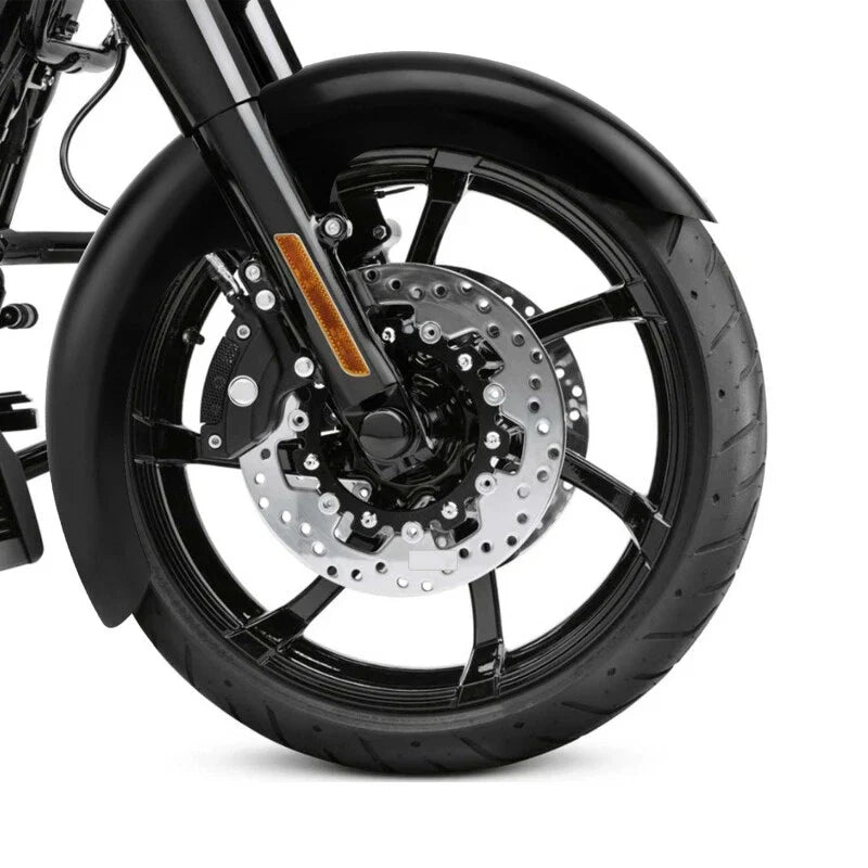 Unpainted Front Fender 23" for Touring Harley Custom Baggers (2000–2013)