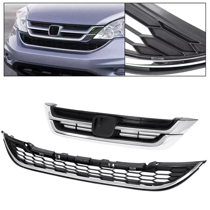 Chrome Upper Grille Mesh for 2010-2011 Honda CR-V