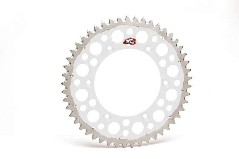 Renthal Rear Twinring for Yamaha WR 250F-450F (2023, 2001–2007) - Silver 520-52