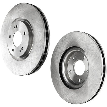 Front and Rear Brake Rotors for Mitsubishi Lancer 2003-2006