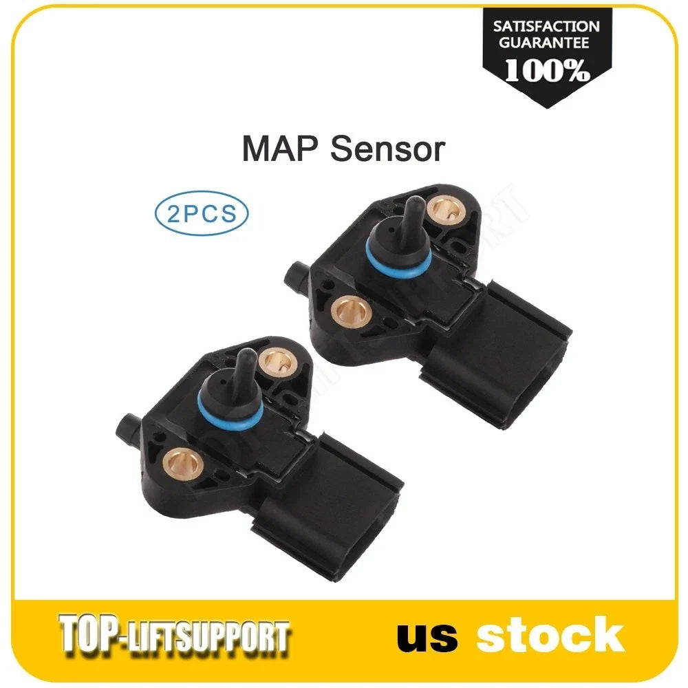 2X Fuel Rail Pressure Regulator Sensor for Ford Focus, Fusion, Mercury