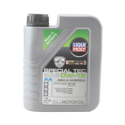 5L Liqui Moly SpecialTec AA 0W16 Engine Oil Change Kit for Niro (2017–2023)