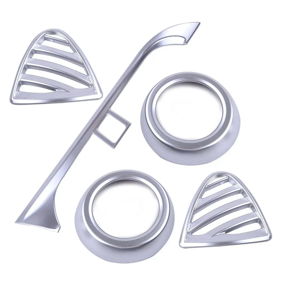 Set of 5 Inner AC Air Outlet Frames for Nissan Kicks 2016-2019