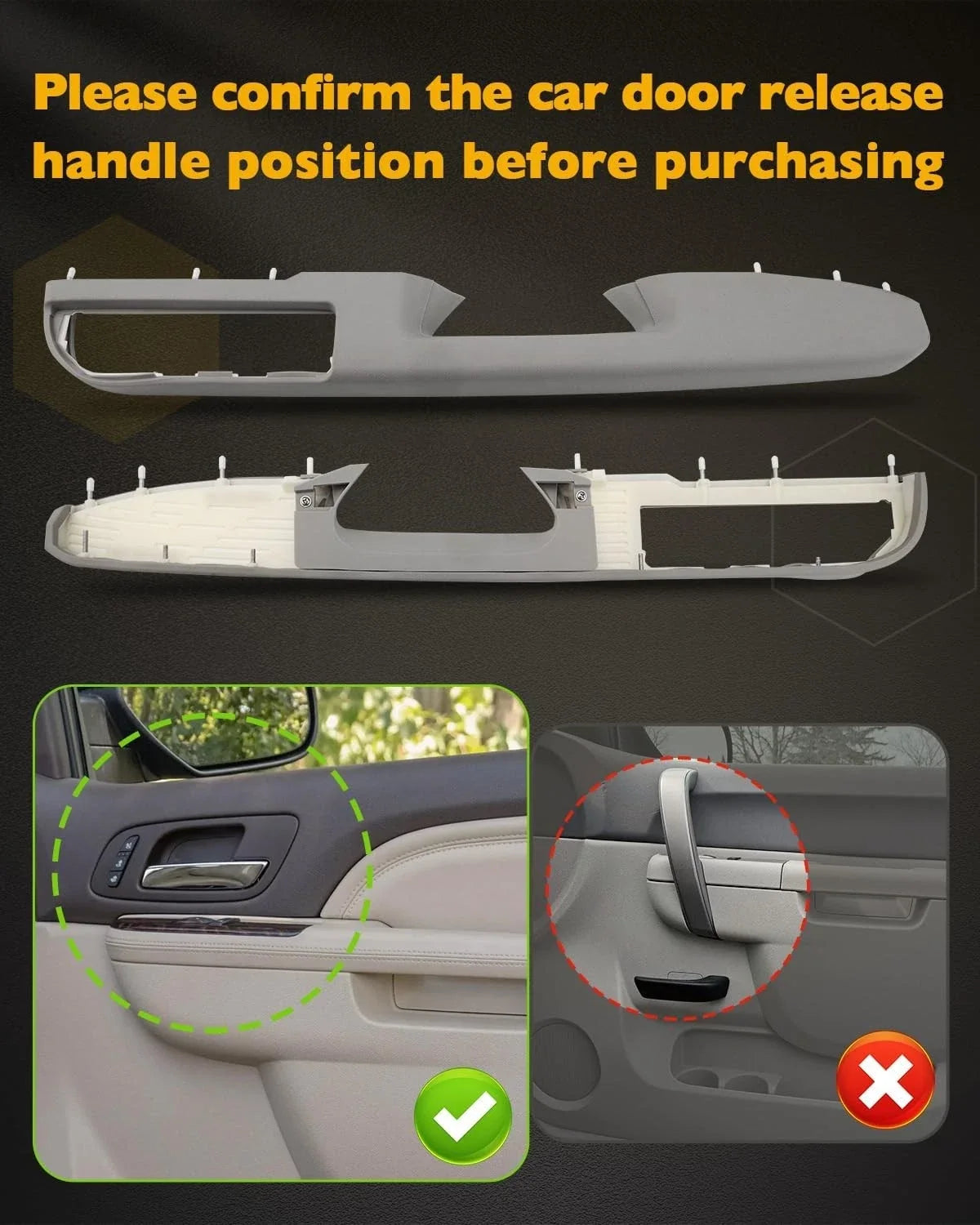 Armrest Repair Kit for 2010-2014 Chevy Silverado 1500 2500