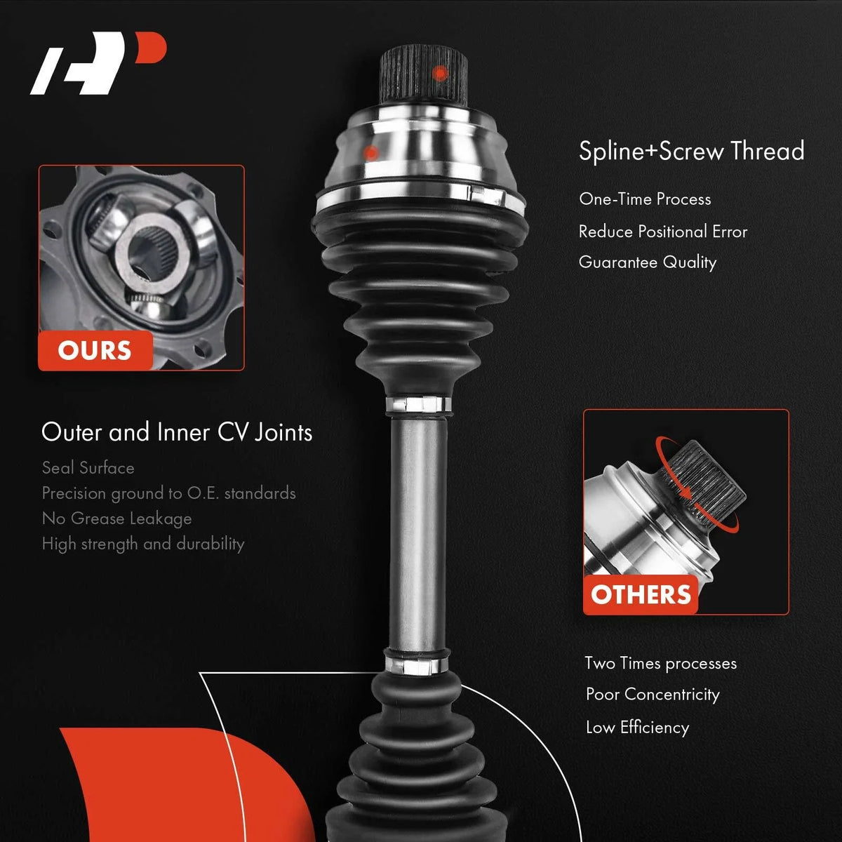 Front CV Axle Assembly for Pathfinder Nissan (2008-2012)