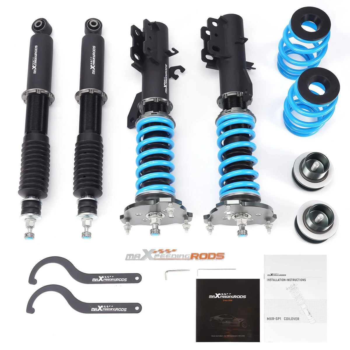 Adjustable T6 Coilovers 24 Way for 2009–2014 Nissan Cube