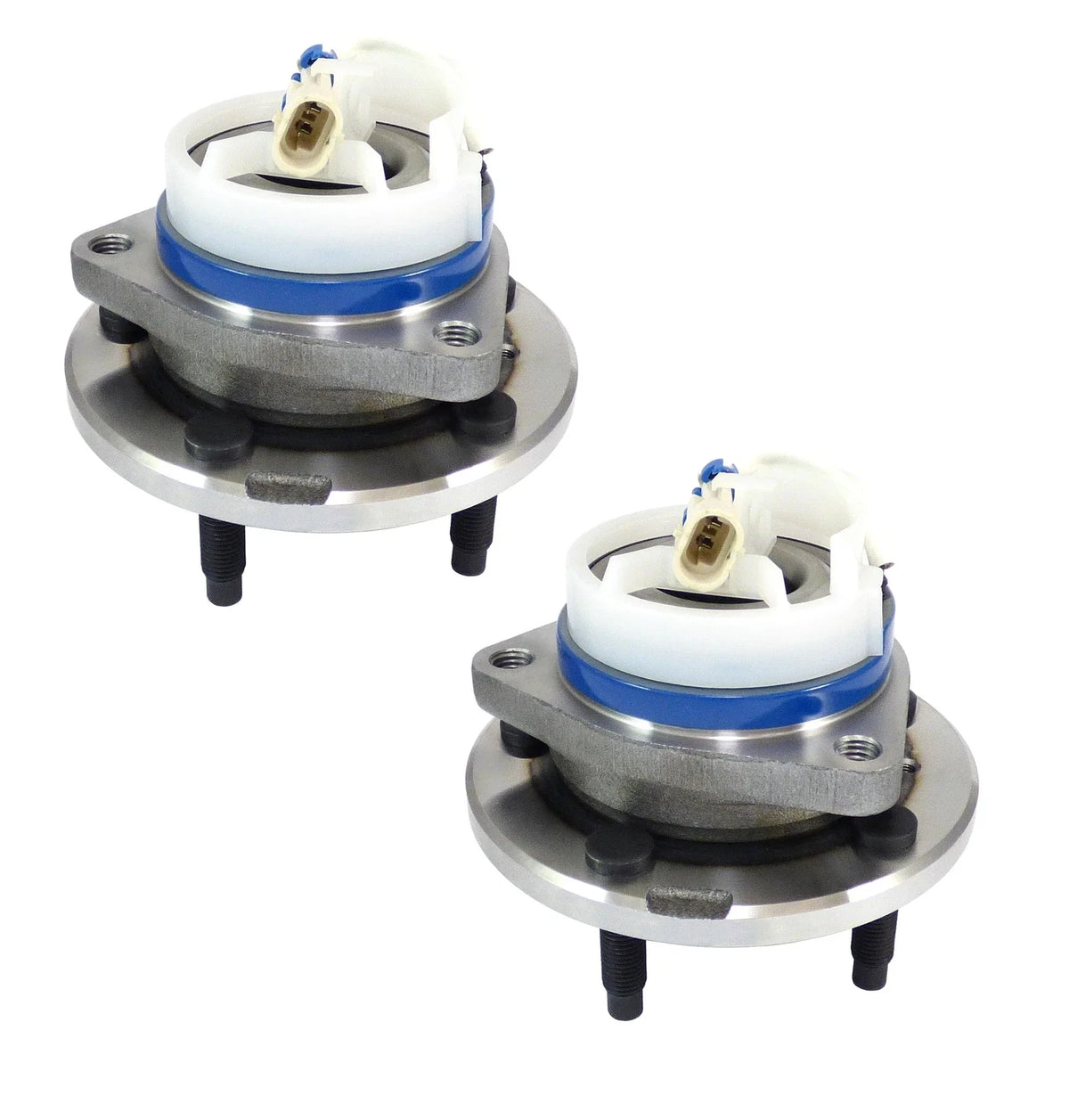 Set of 2 Front Wheel Bearing & Hub Assembly for Buick Chevy (4-Wheel ABS)
