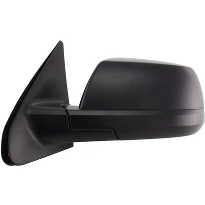 Black Driver Side Heated Power Mirror for Toyota Tundra 2007-2013