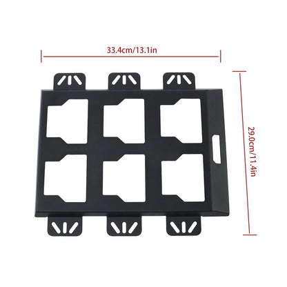 Mounting Plate for Tool Box Storage System - 2 Pack, 50Lbs