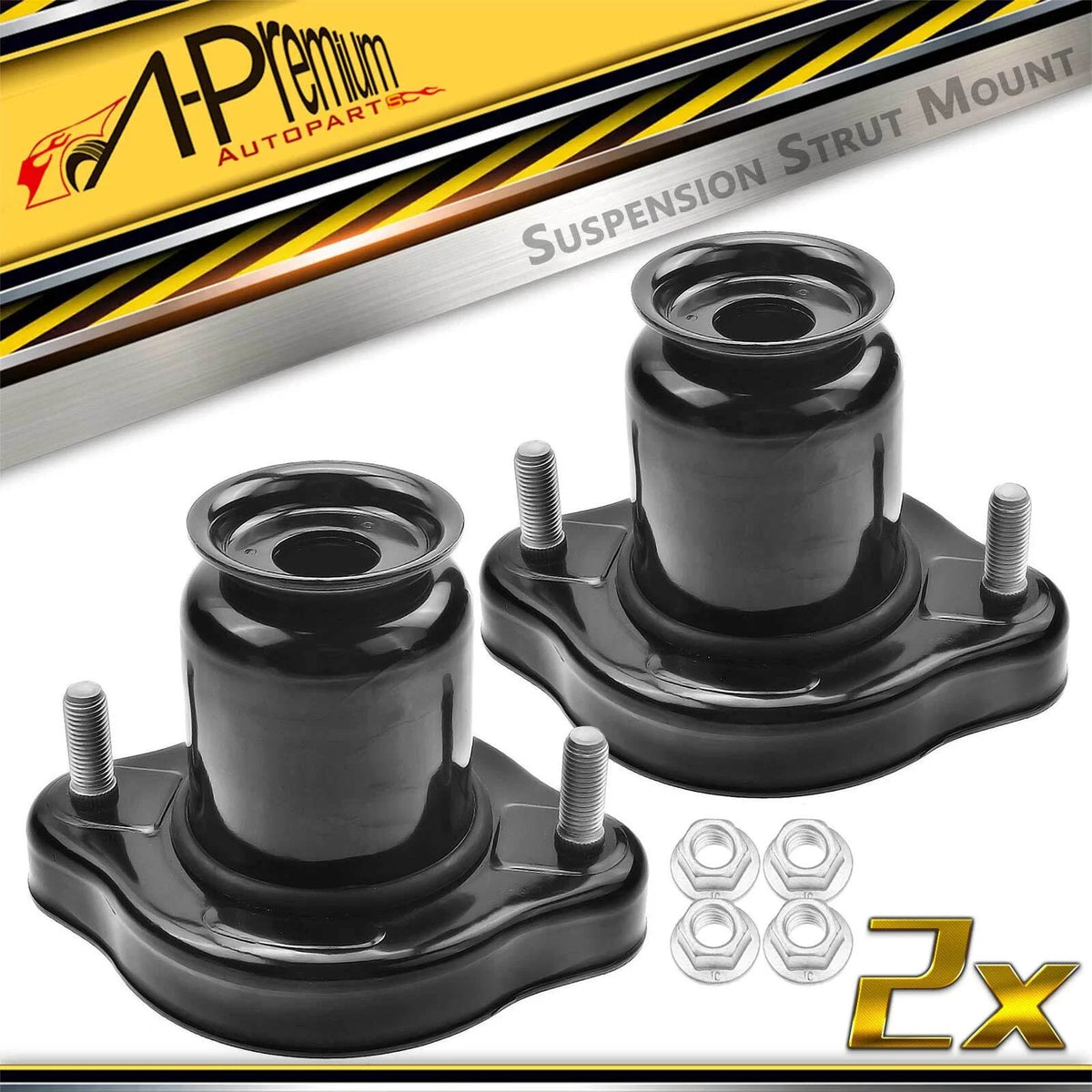 2X Rear Suspension Strut Mount for Dodge Avenger Chrysler Sebring (2008–2014)