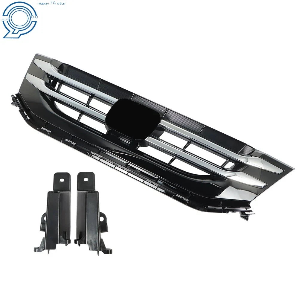 Upper Grille for Honda Odyssey (2014–2017) - Black with Chrome Trim
