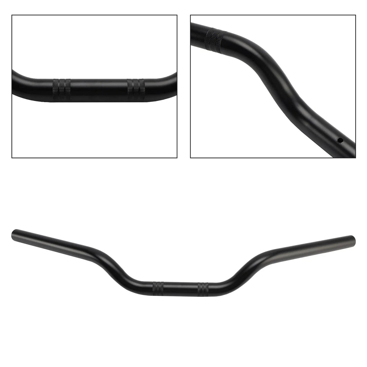 1200 Black 1" Handlebars for Harley Davidson Sportster XL 883 (1991–2023)