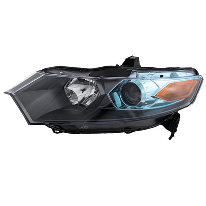 Driver Side Headlight for Honda Insight (2010–2011) Halogen with Bulb