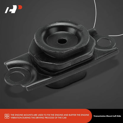 Left Transmission Mount for Nissan Versa (2020–2024) & Kicks (2017–2024)