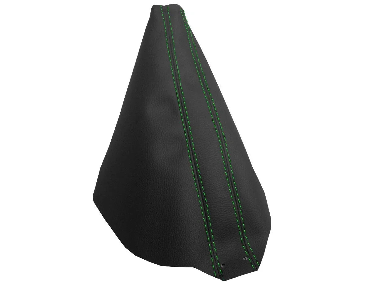E Brake Boot Cover for Ford Mustang (2005–2009) Green Stitch