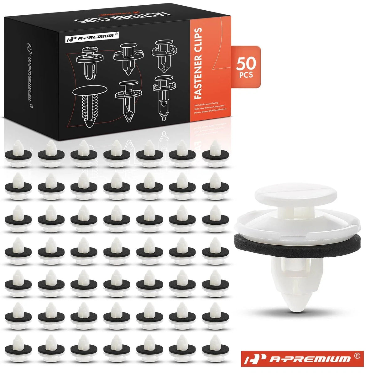 50x Tailgate Garnish Retainer Clips for Honda