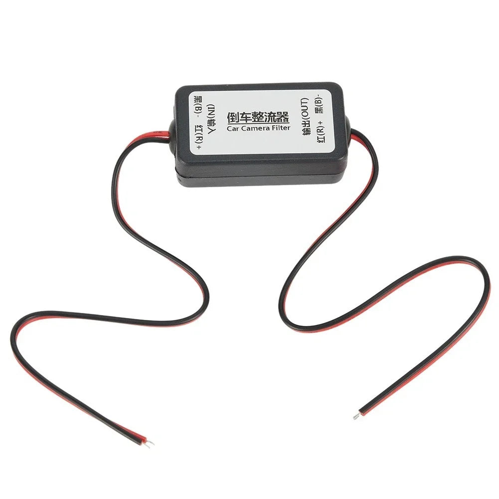 12V Power Filter for Rear View Camera (Compatible with )