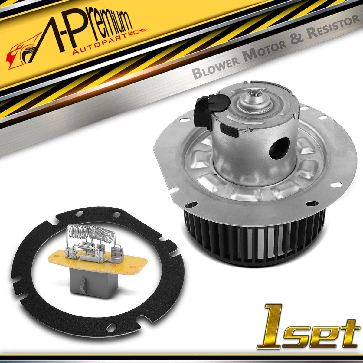2X Front HVAC Blower Motor & Resistor Kit for Ford Windstar (1995–1997)