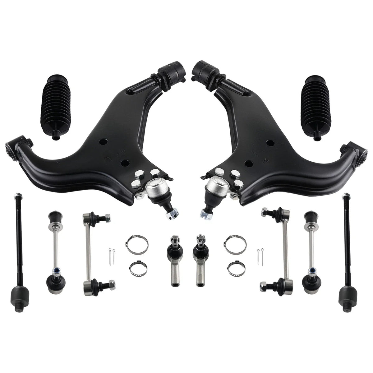 14x Front Lower Suspension Kit for Nissan Pathfinder Infiniti QX4 (1996–2004)