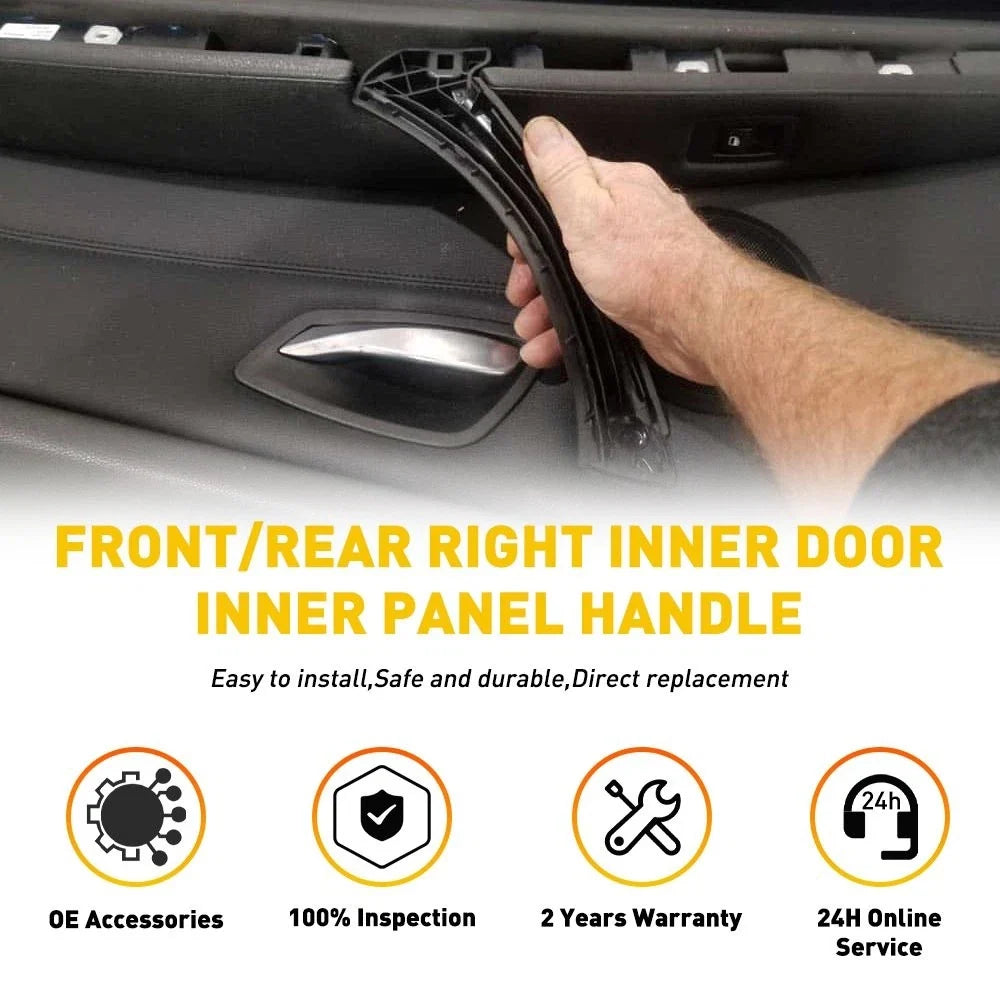 Inner Door Panel Handle Pull Trim Cover for BMW E90 E91 E92 (2006–2013)