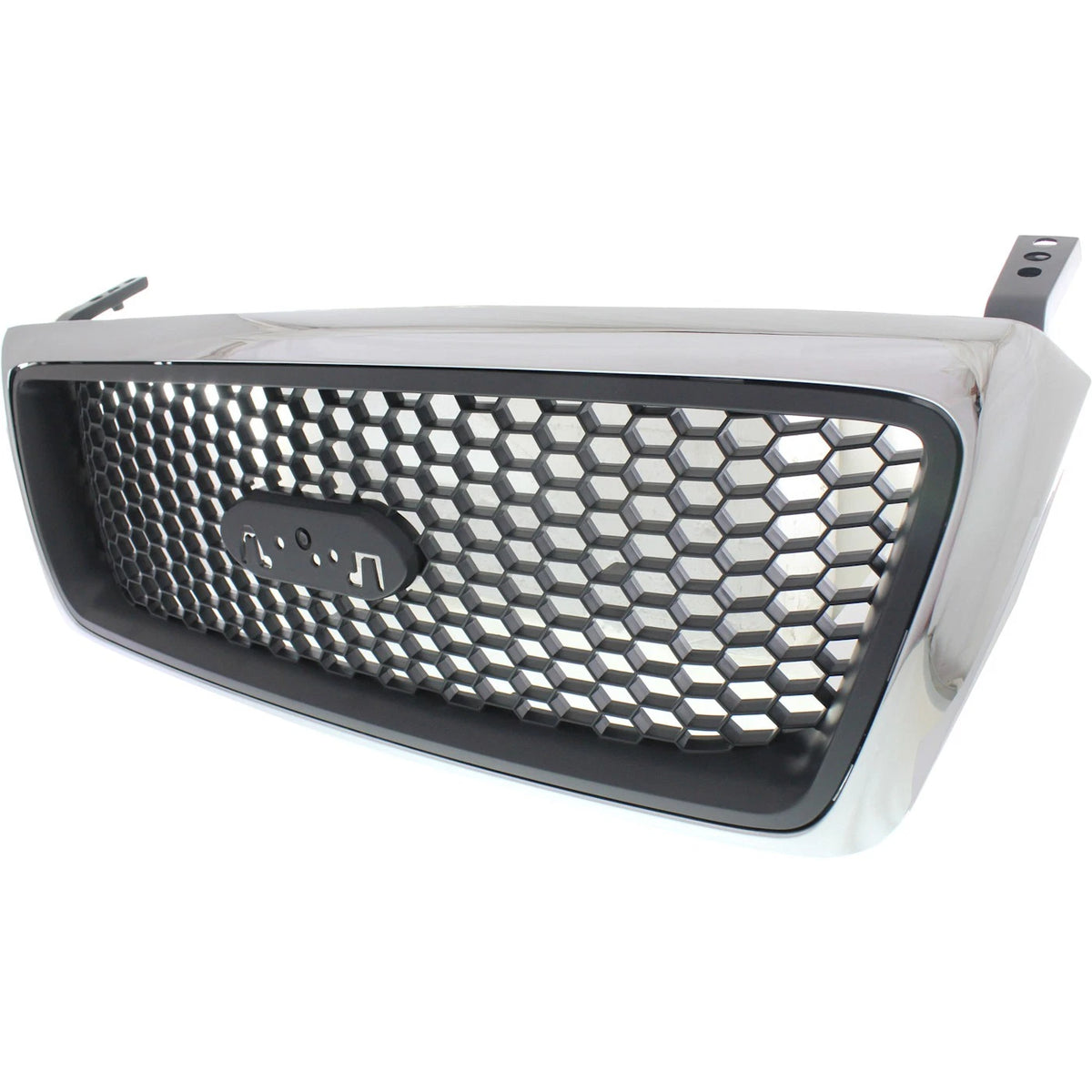 Grille for Ford F-150 XLT (2006–2008) Chrome with Black Appearance Package