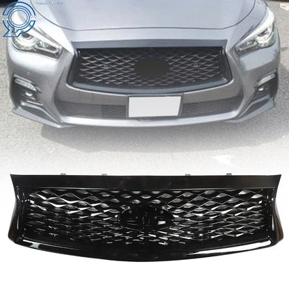 Front Upper Grille Mesh Replacement for 2018-2021 Infiniti Q50