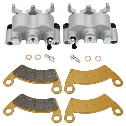 Front Brake Calipers & Pads for Polaris Ranger 700 (2008–2009), Ranger EV (2010–2021)