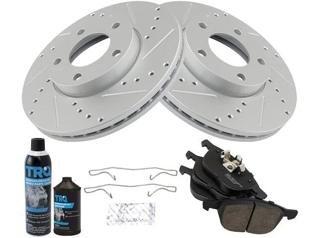 Front Brake Pad and Rotor Kit for Mazda 3 (2007–2009) WB923HC