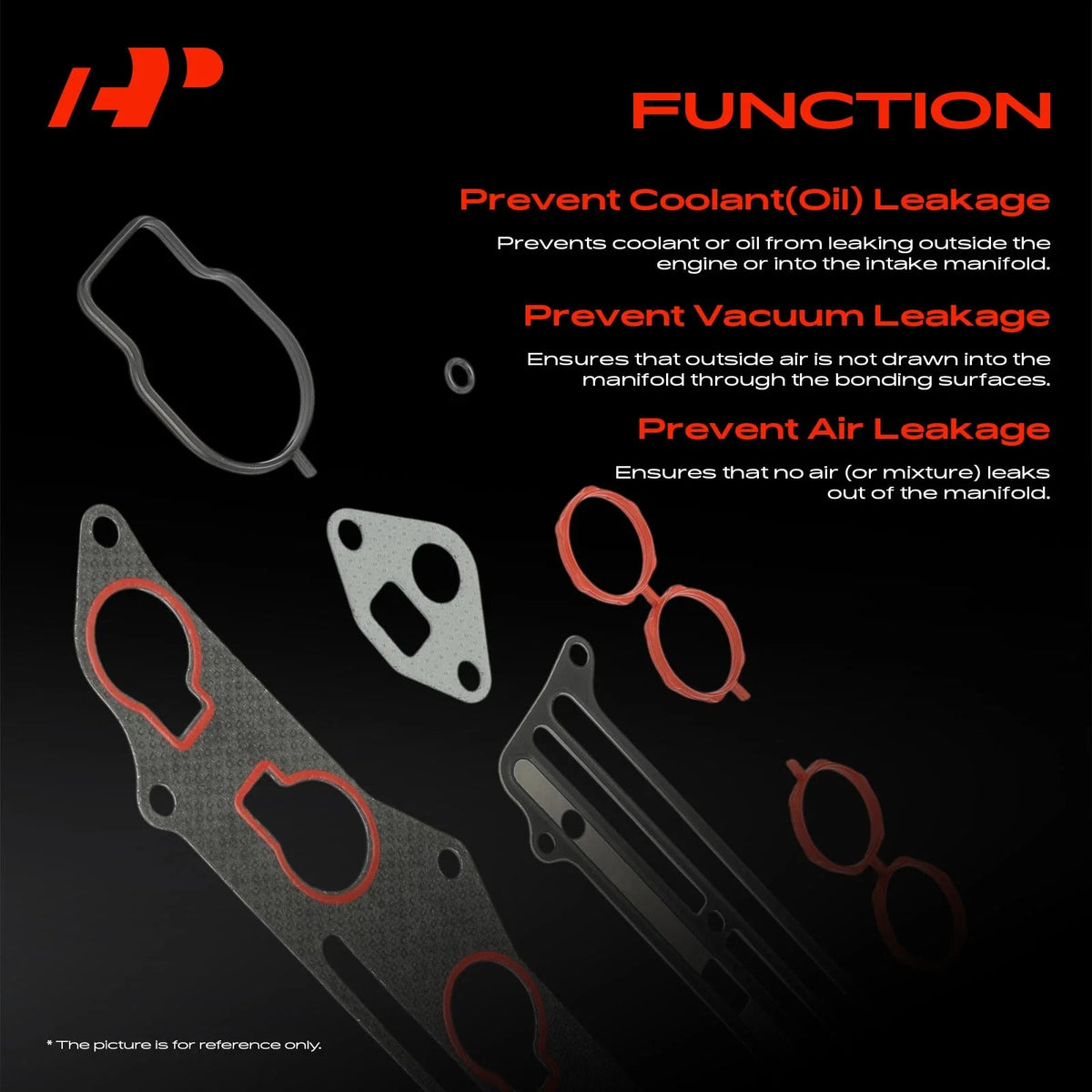 Intake Gasket Set for Honda Civic L4 1.3L