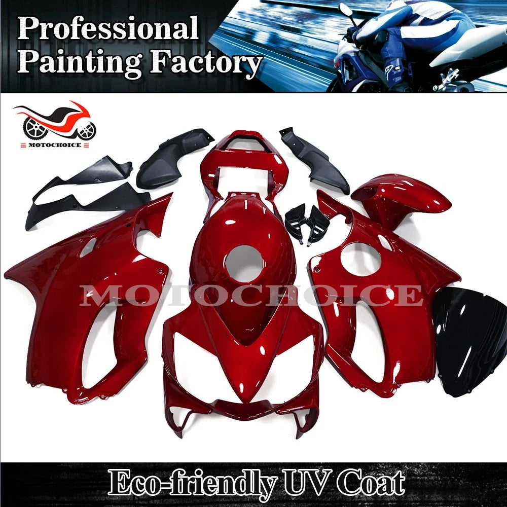 Glossy Red Fairing Kit for Honda CBR600 F4i (2001–2003)