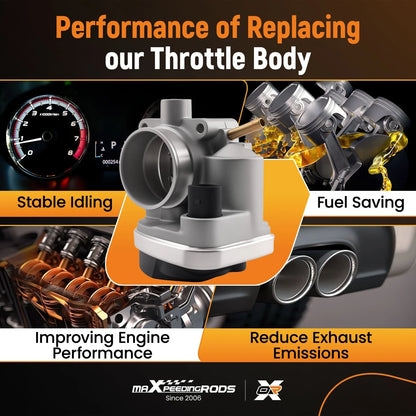 Throttle Body for Base Mini Cooper 1.6 Hatchback (2002-2006)