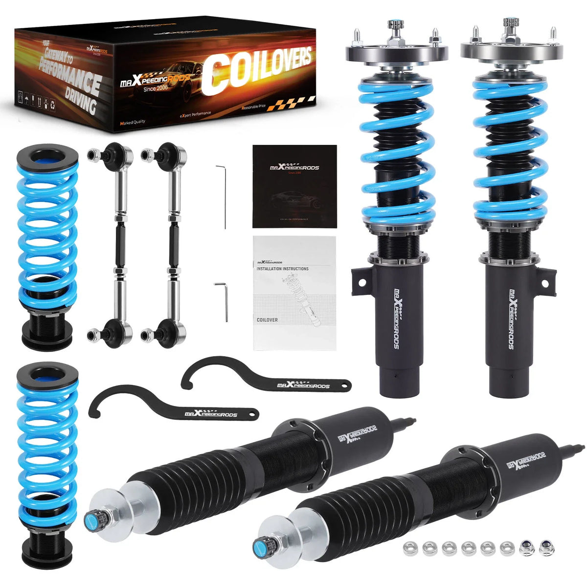 Coilovers for BMW 3-Series E90 E92 RWD (2005–2013) 24-Way Damper Shock