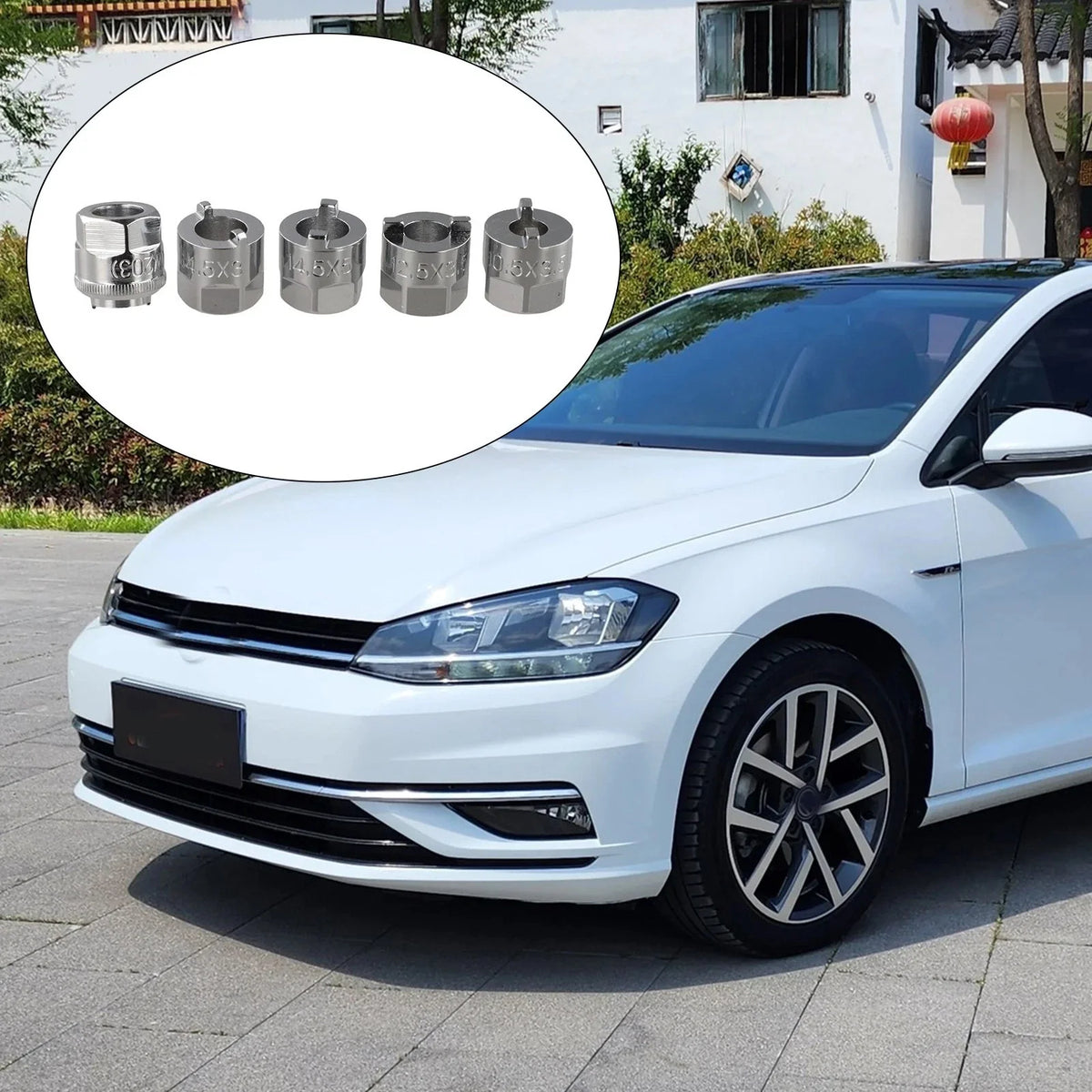 5-Piece Socket Tool Set for Benz Polo Golf