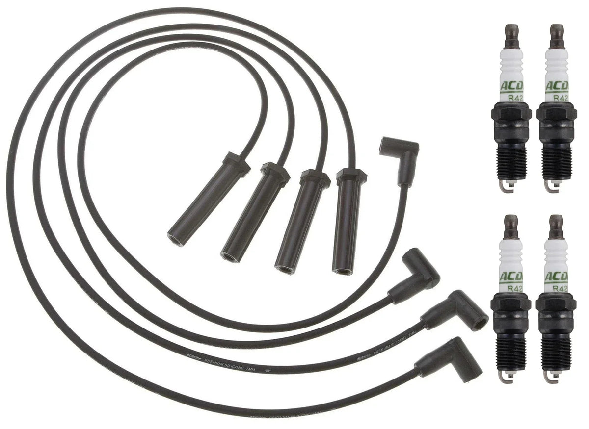 Professional Ignition Wire Set & ACDelco Spark Plugs for S10 Sonoma (1994–2004)