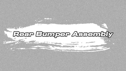 Rear Step Bumper Assembly with Sensor Hole for Nissan Frontier 2013-2021