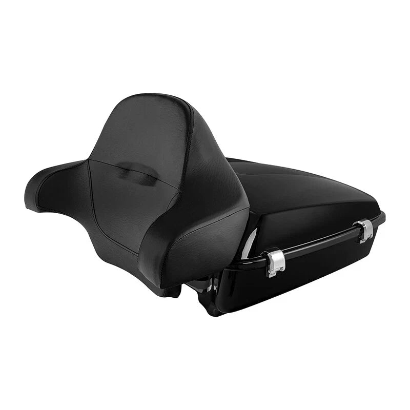 Chopped Trunk Backrest Mount Rack for Touring Harley Road Glide 2009-2013