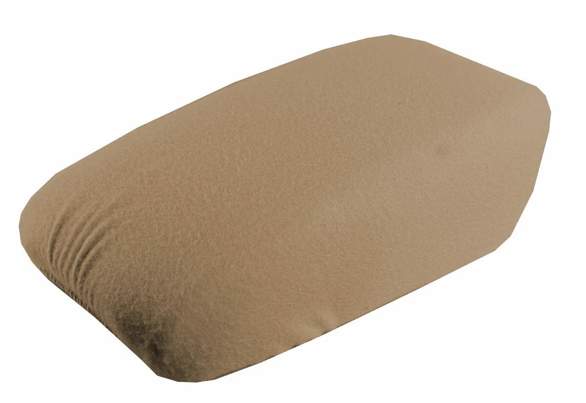 Console Lid Armrest Cover for Acura CL (2000–2003) Beige Fleece