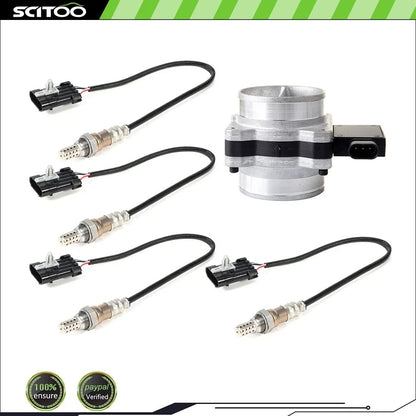 MAF Sensor & F+R O2 Sensors for Isuzu Trooper 2000 to 2002