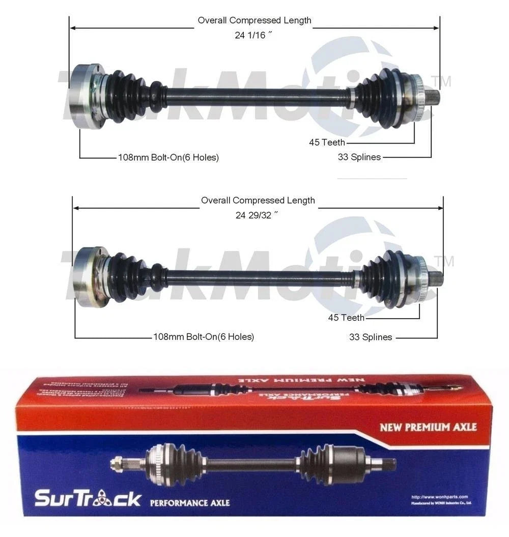 CV Axle Shaft Kit for