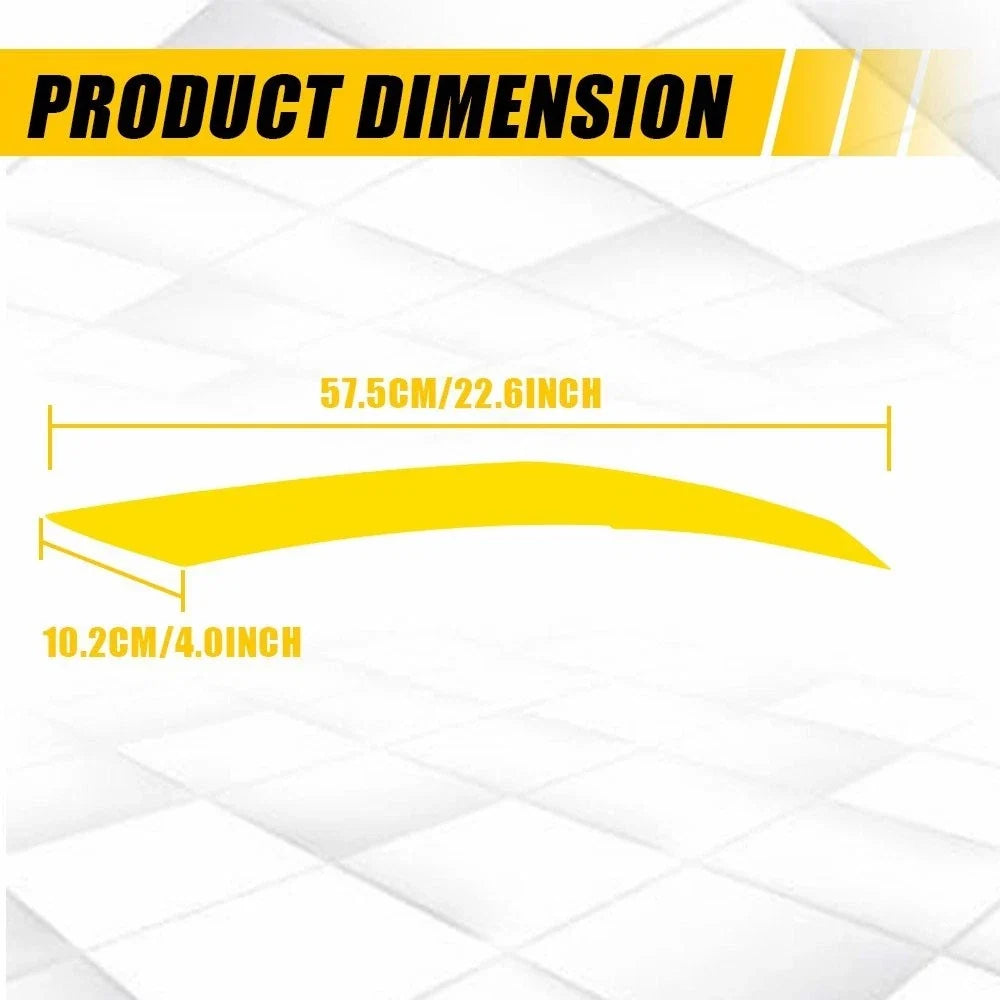 Headlight DRL Tint Vinyl Overlay - Amber 2X Kit for Lexus IS (2021–2025)