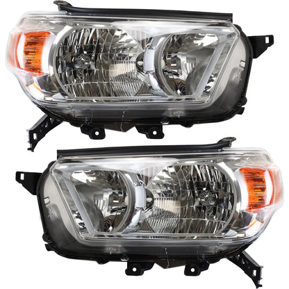 Headlight Set for Toyota 4Runner (2010–2013) - Left & Right Side