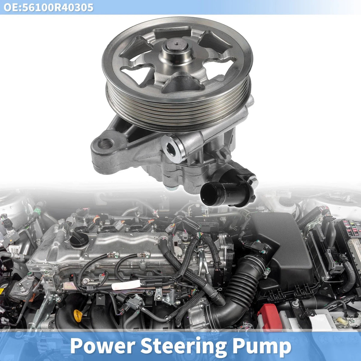 Power Steering Pump No. 56100R40305 for Honda Accord 
